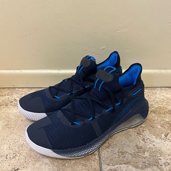 Under Armour Curry Mens Size 12 Team Blue Basketball Shoes Steph